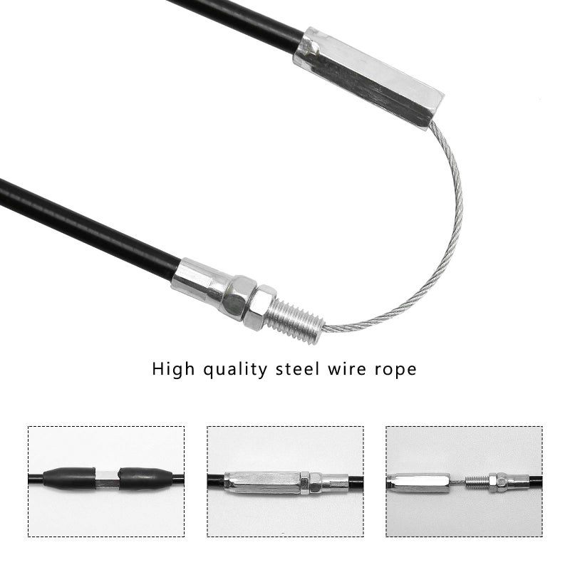 Anxingo 7/8'' 22mm Thumb Throttle Cable Accelerator Control Handle Assembly Replacement for 50cc - 250cc TaoTao ATV Quad Go Kart Pit Bike - Image 5